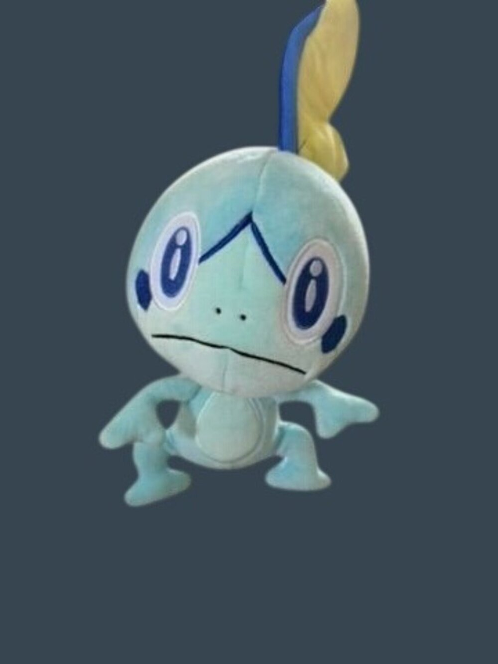 Sobble Pokémon Plush Toy Soft Stuffed Animal 8" Blue & Yellow Collectible Gift